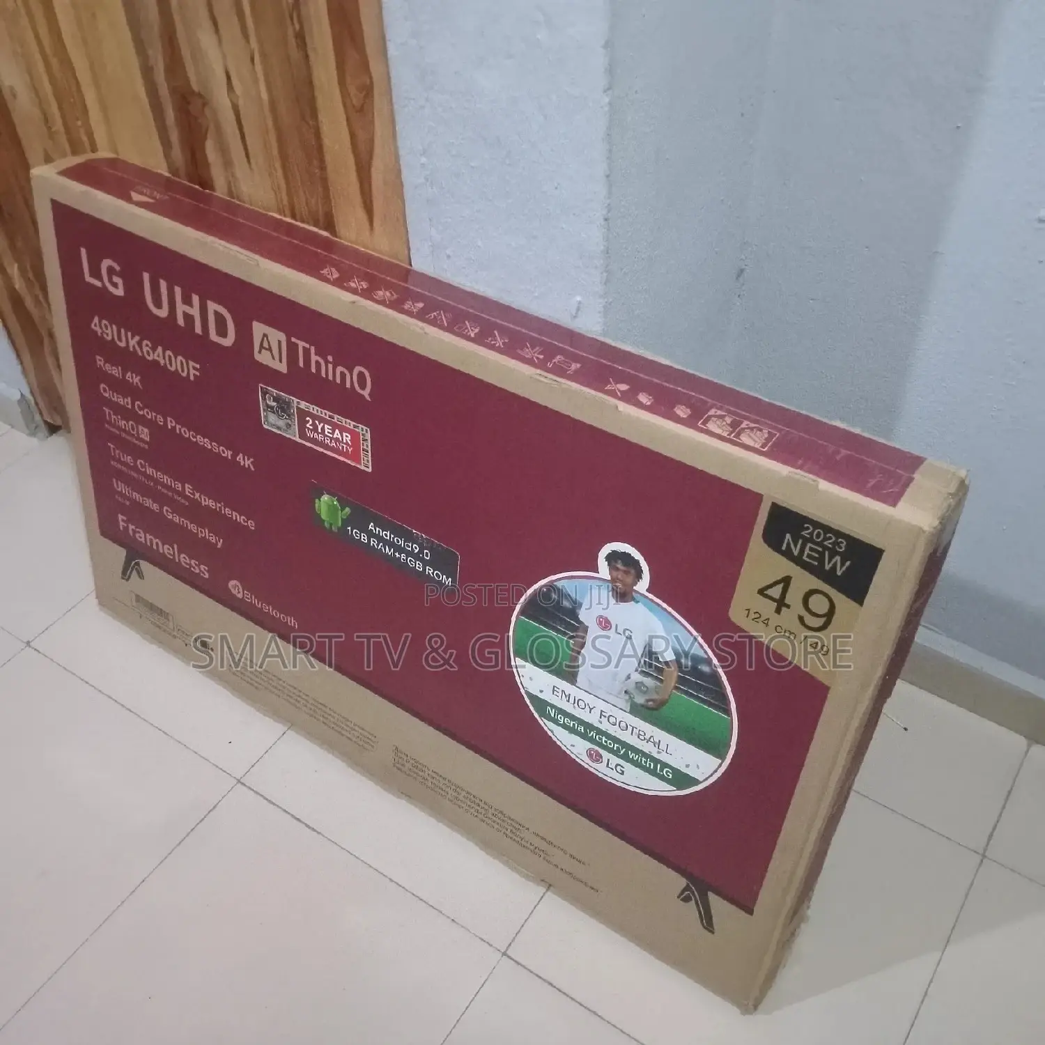 LG 49 Smart TV Netflix Youtube Facebook Wi-Fi Goggles Int