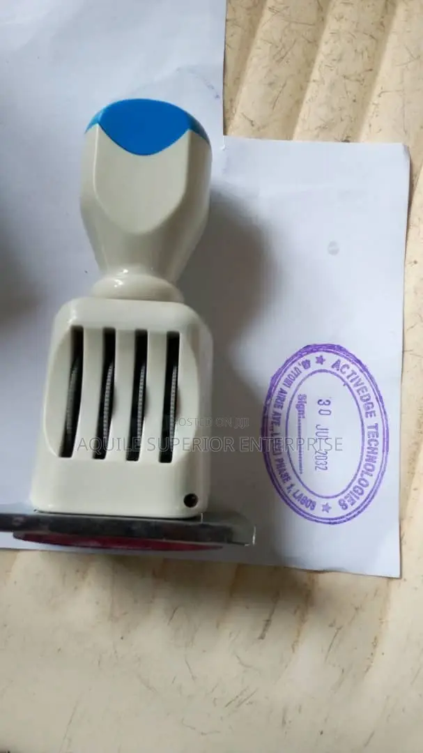 Company Stamp With Date