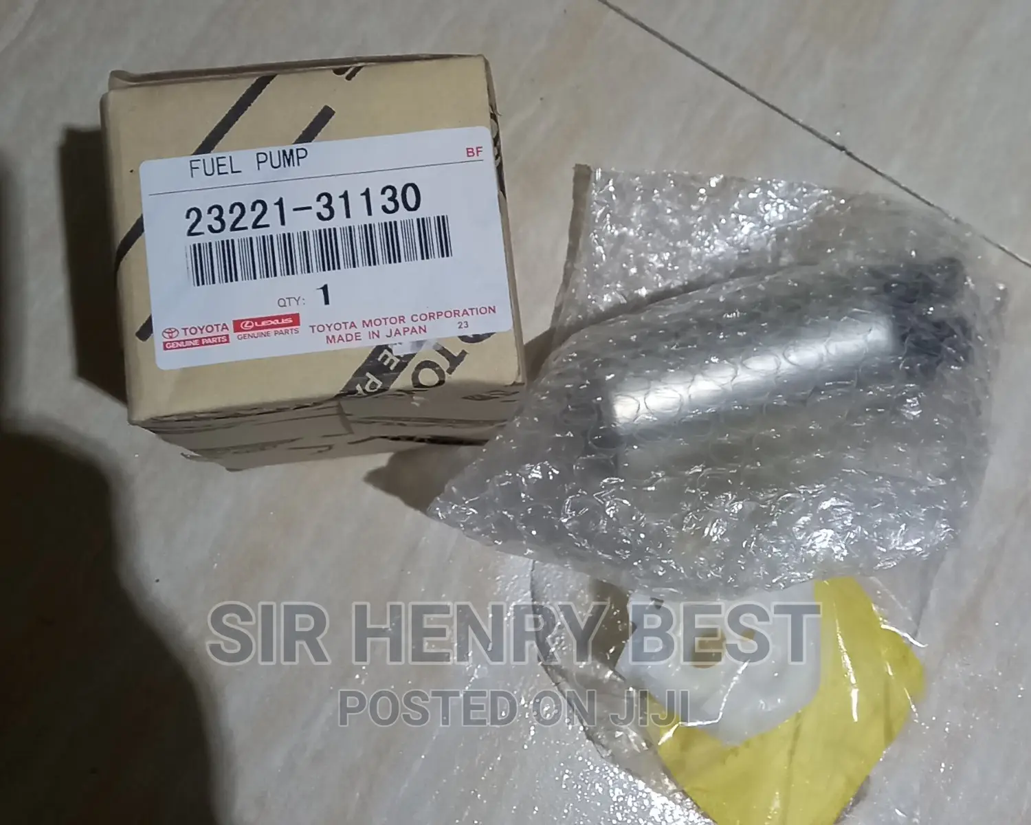Fuel Pump for Lexus and Toyota . 2012/ 2021 Models