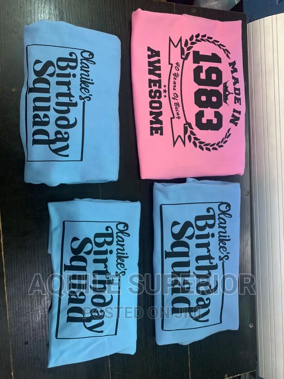 Birthday Shirt Printing