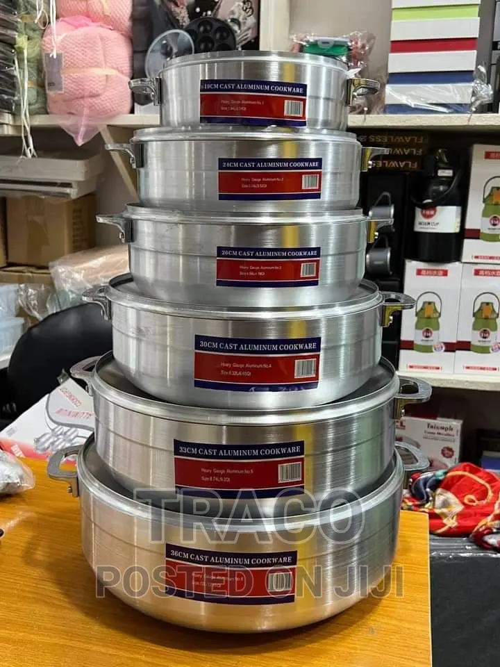 Cast Aluminum Cookware 6pot Set