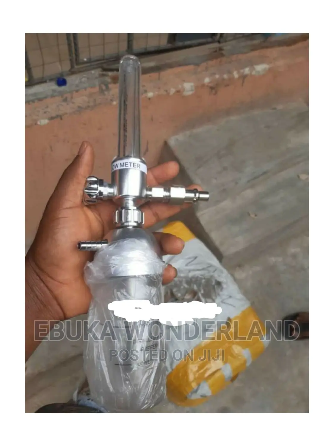 Oxygen Flow Meter Iron