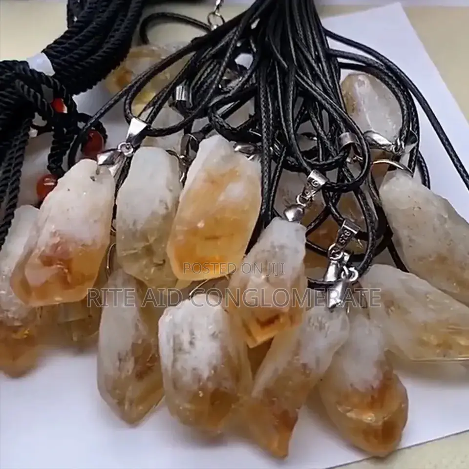 Citrine Gemstone Pendant