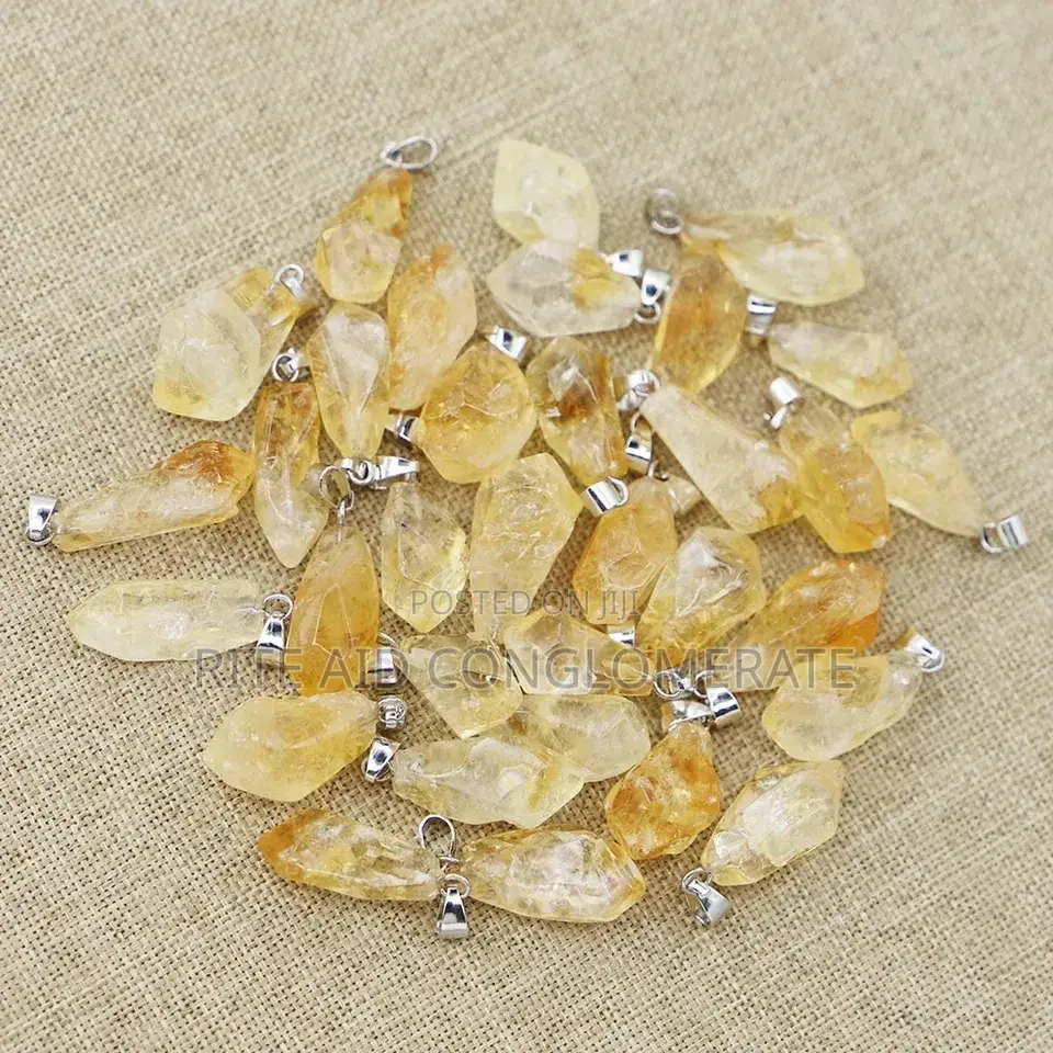 Citrine Gemstone Pendant