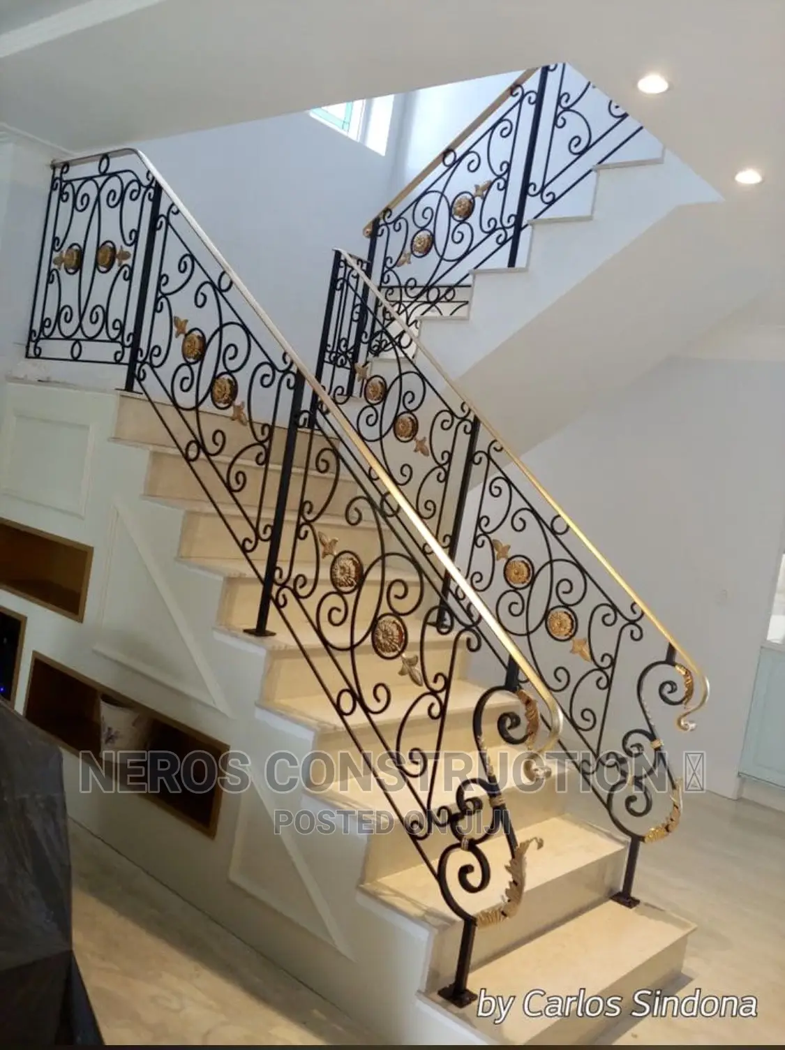 Dorza Concept Wrought Iron Hand Rail