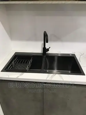 Double Bowl Black Kitchen Sink