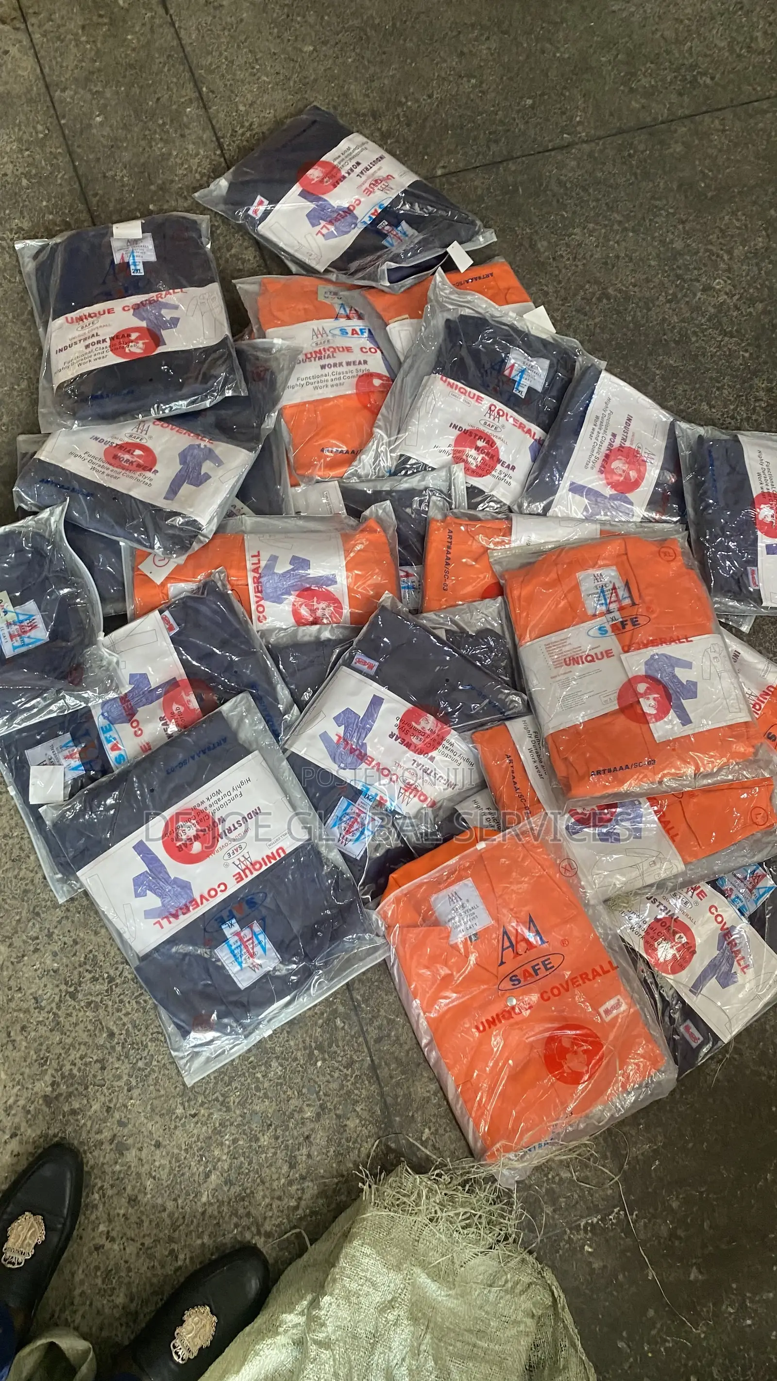 Safety Coverall Non-fire Resistant Foreign Type