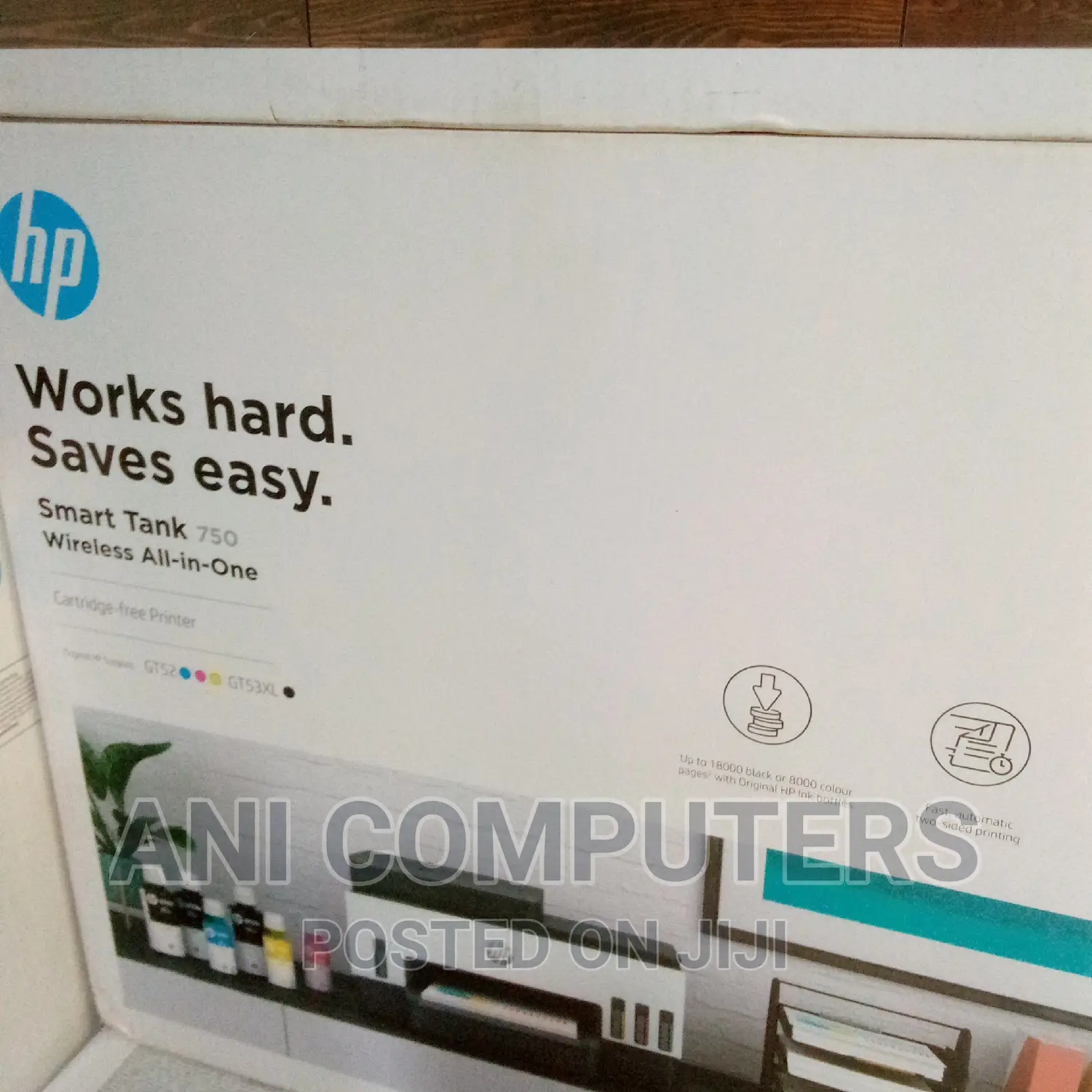 HP Smart Thank 750 All -in One Wireless Printer