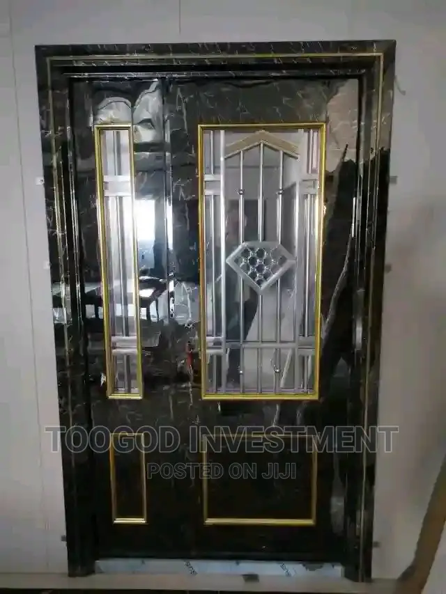 Stainless Glass Door Available