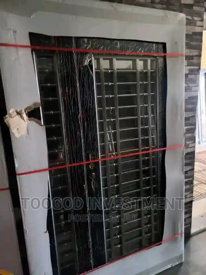 Stainless Glass Door Available