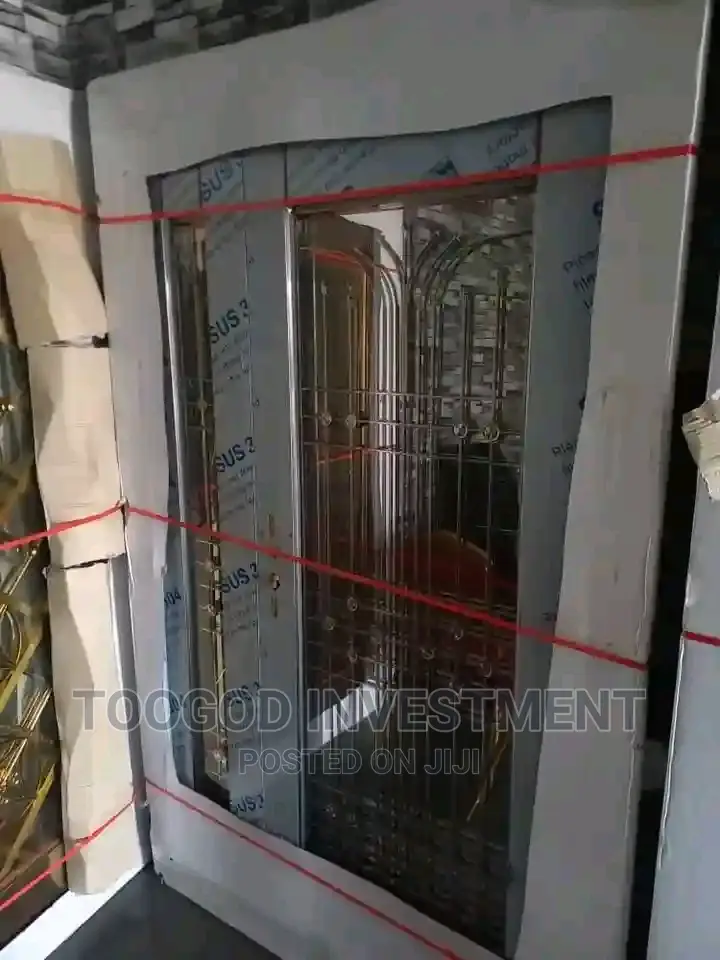Stainless Glass Door Available