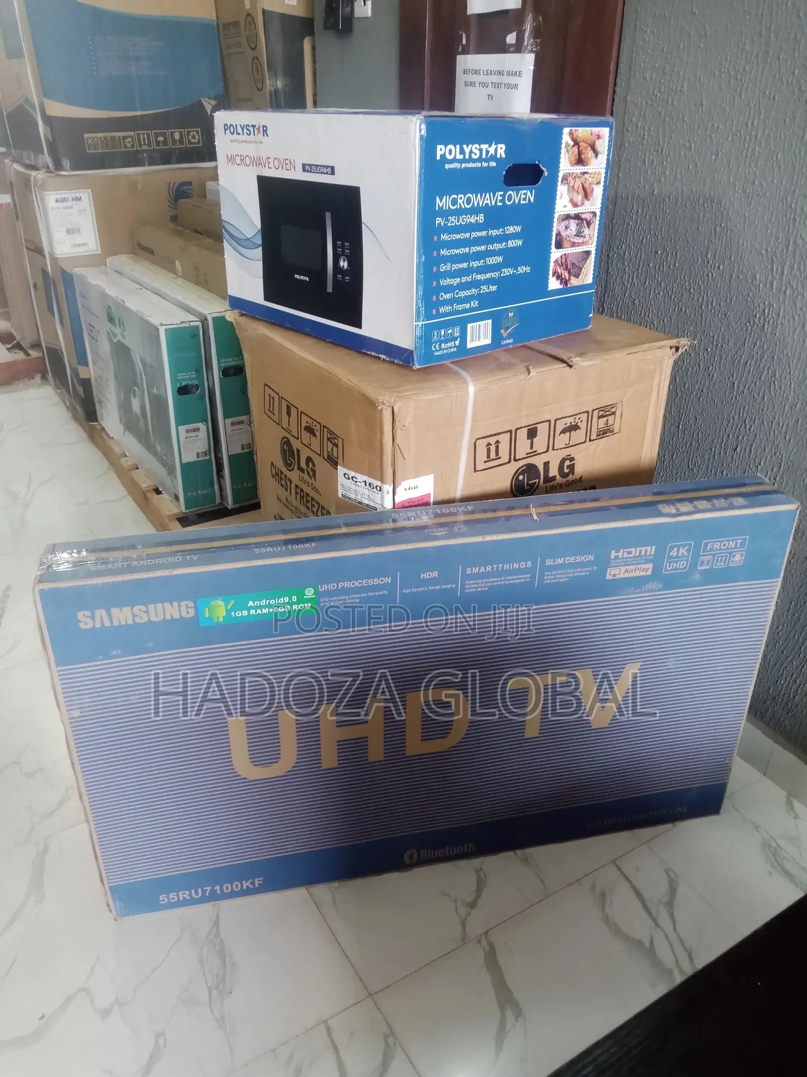 Smart Samsung LED TV 55inches 55ru7100kf