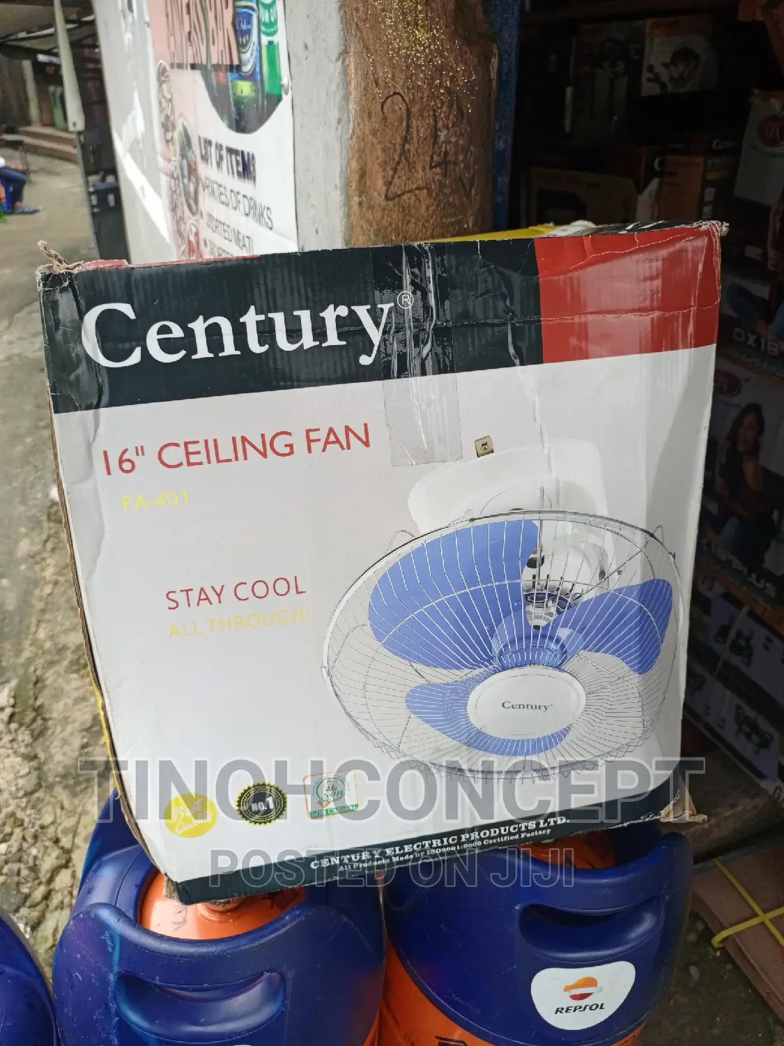 Century Ceiling Fan 16 Inches