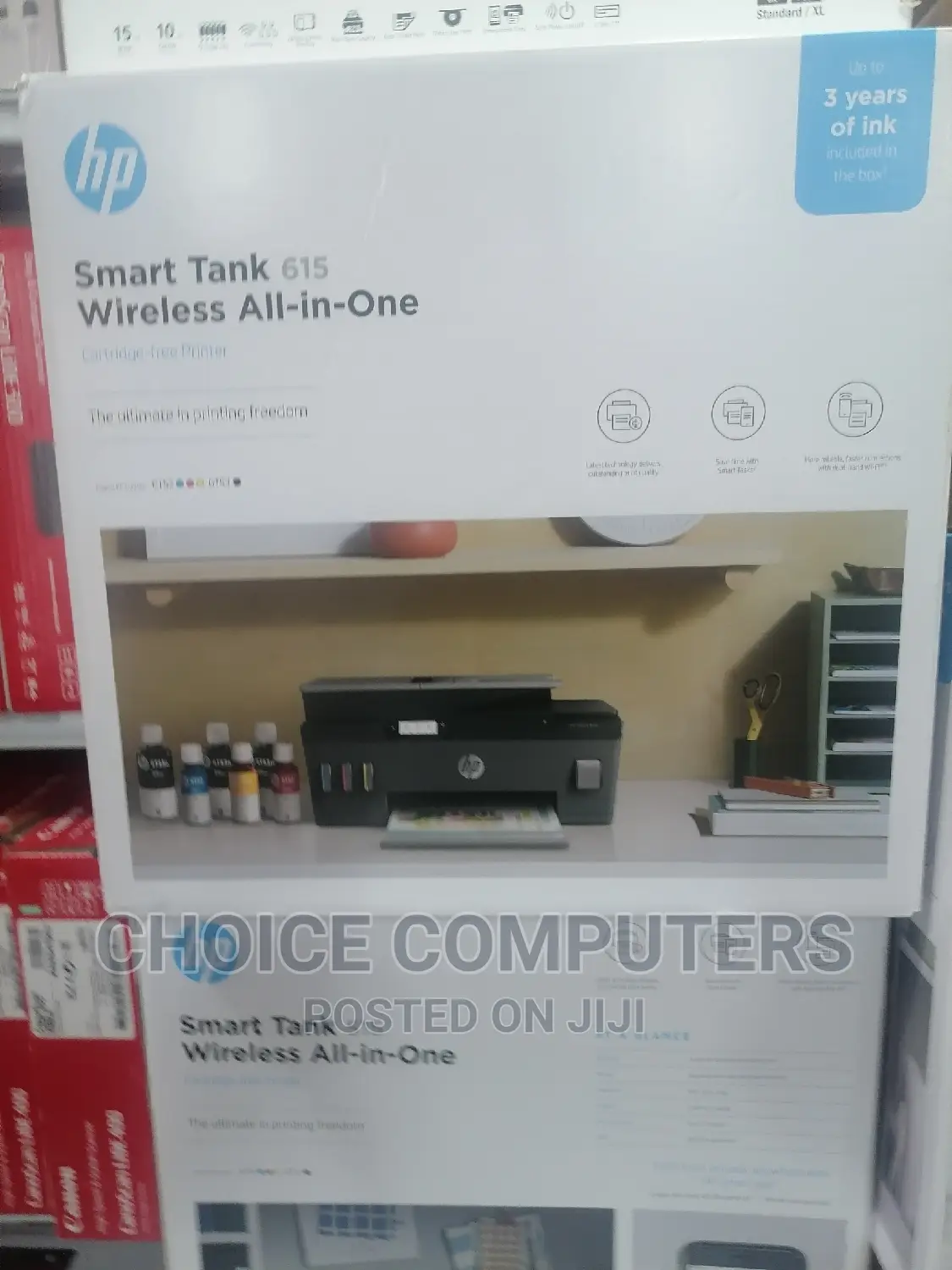 HP Smart Tank 615 Wireless All in One Printer
