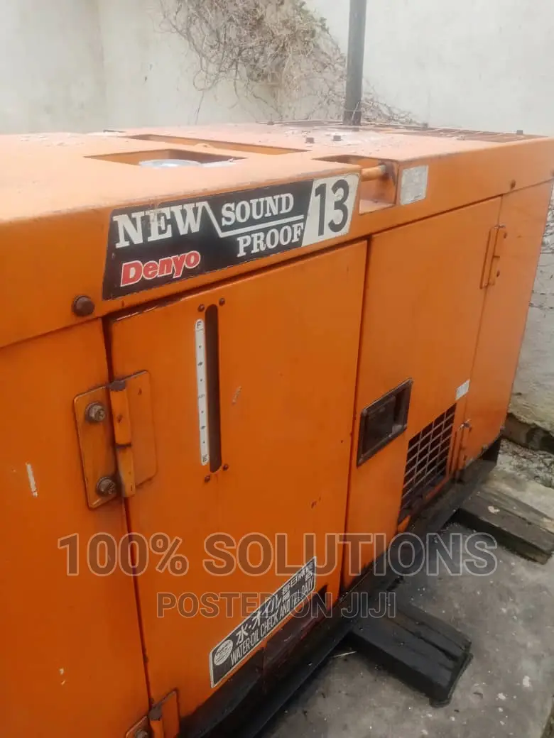 13kva Denyo Japan Sound Proof Generator for Sale