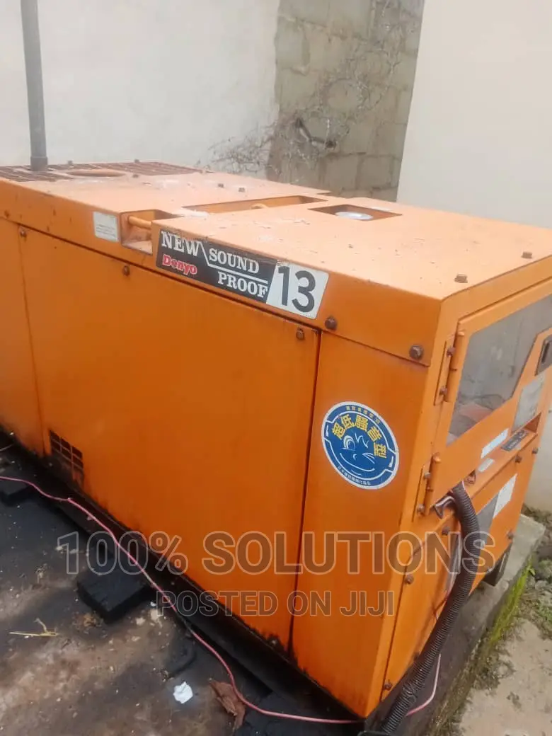 13kva Denyo Japan Sound Proof Generator for Sale