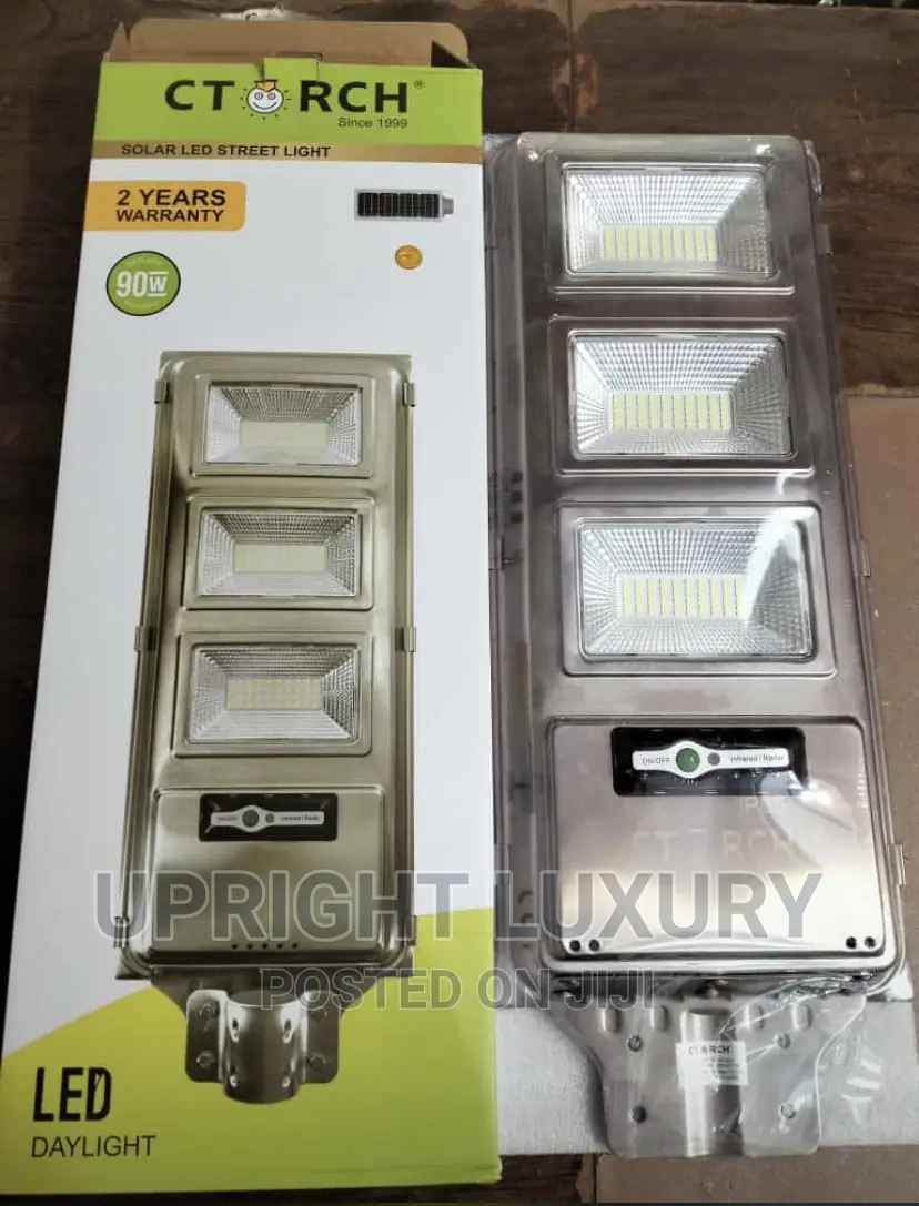 90watts Ctorch Solar Street Light