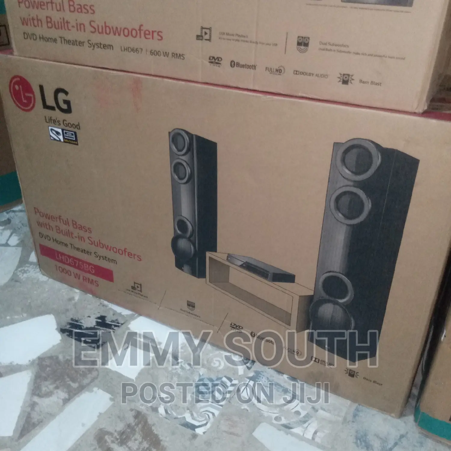 Lg Powerful Home Theater With Subwoofer 1000W