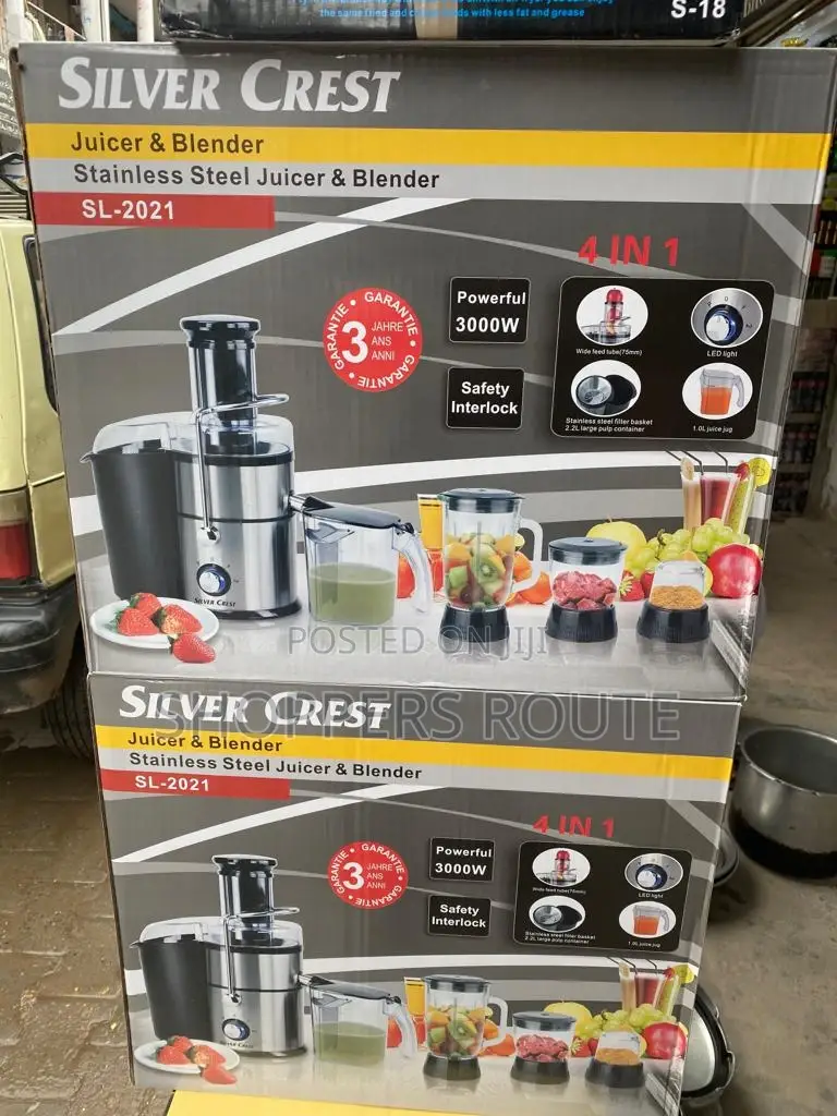 Silver Crest 4-in-1 Juicer and Blender