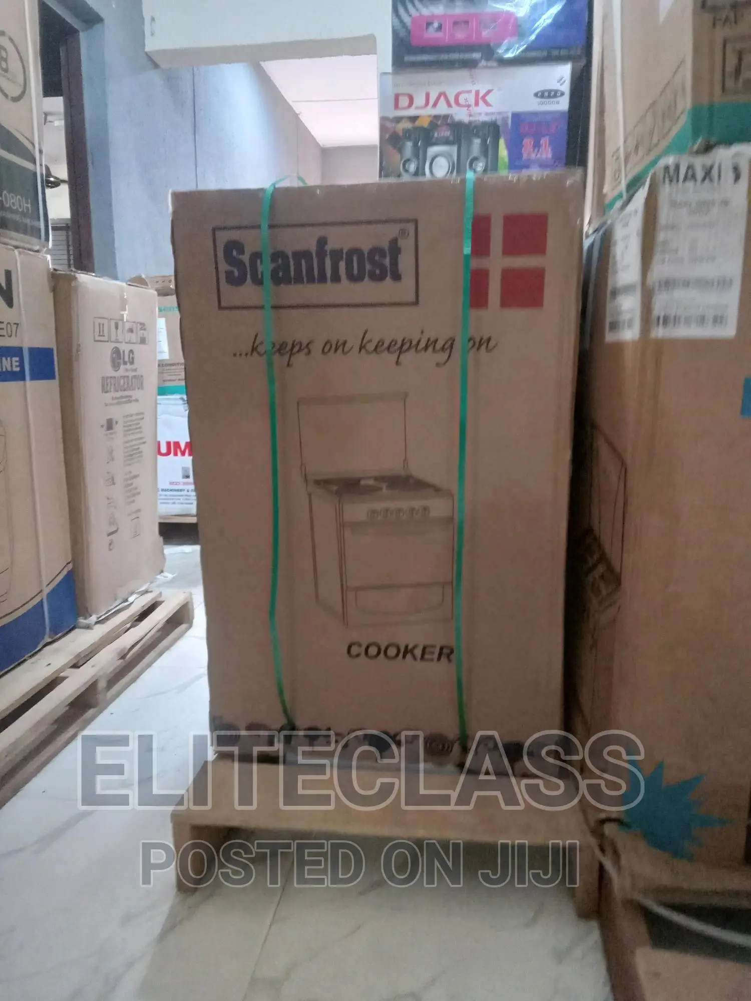 Scanfrost 4 Burner Gas Cooker-Ck5400b