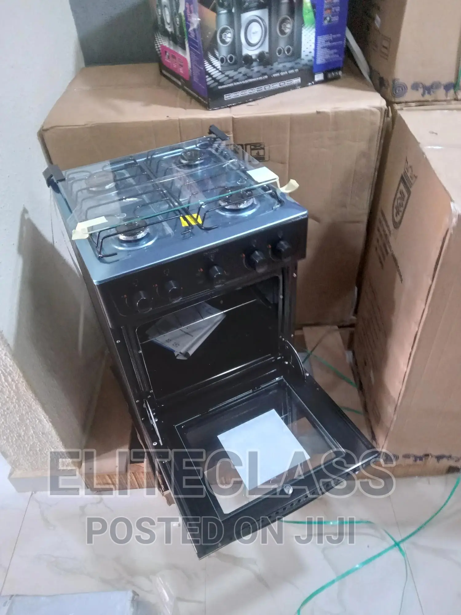 Scanfrost 4 Burner (Ck5400b) Gas Cooker