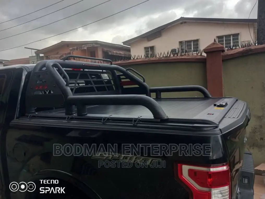F150 Rolling Boot Cover With Complete Rugged Spoiler =