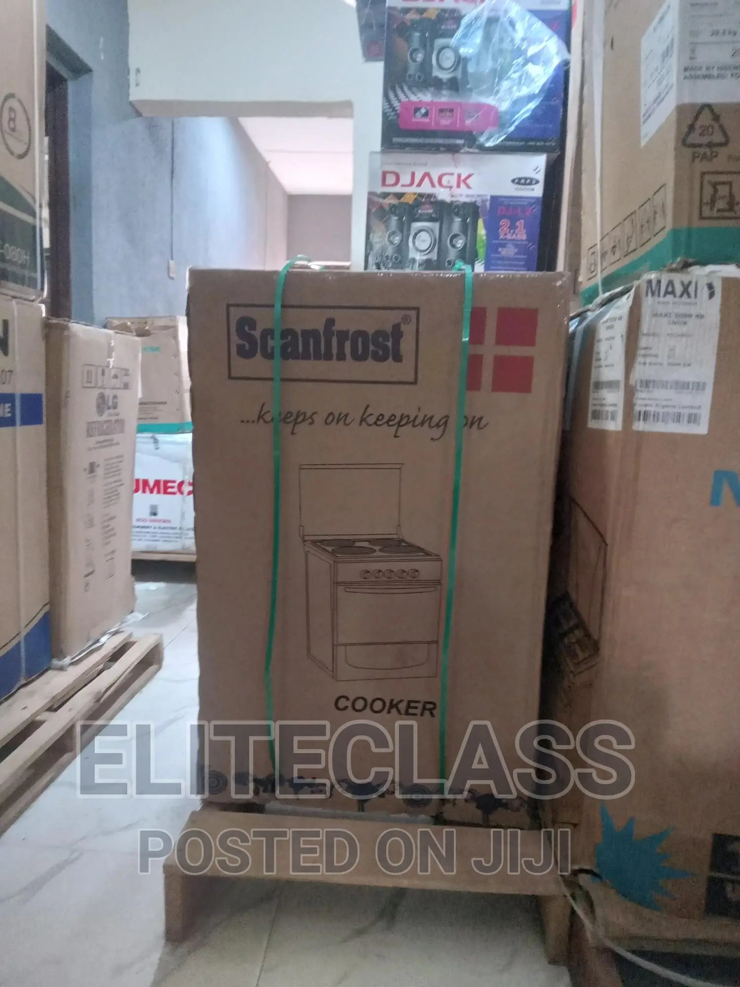 Scanfrost (Ck5400b) Gas Cooker