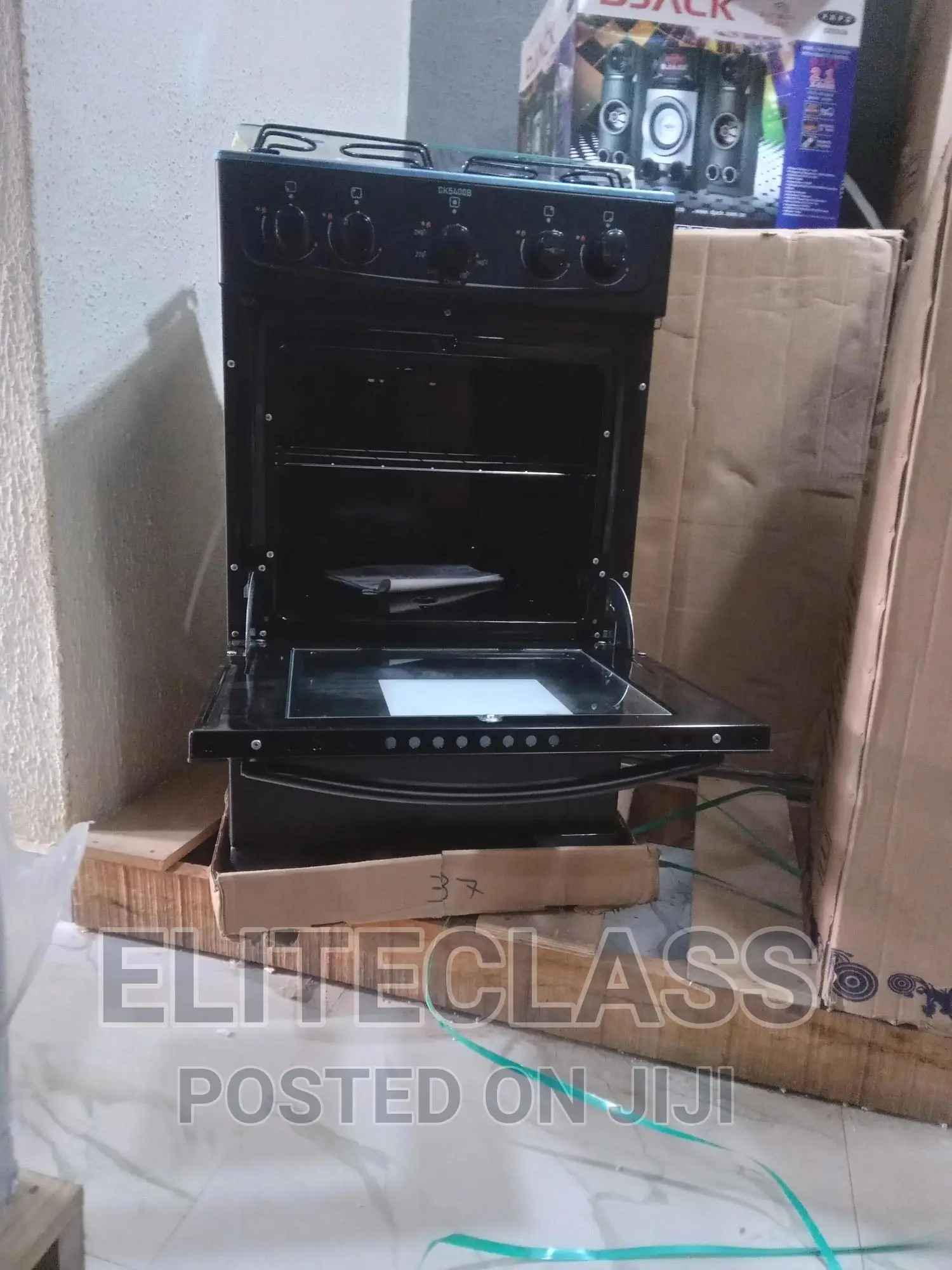Scanfrost 4 Burner+Oven Gas Cooker(Ck5400b)