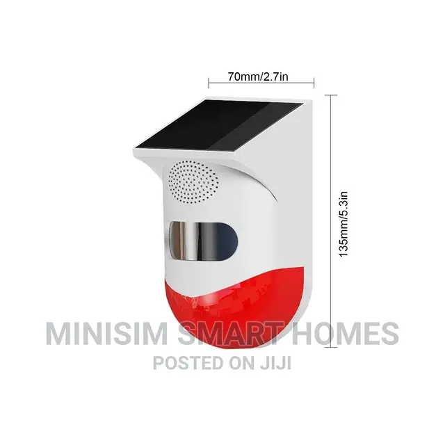 Outdoor Solar Alarm