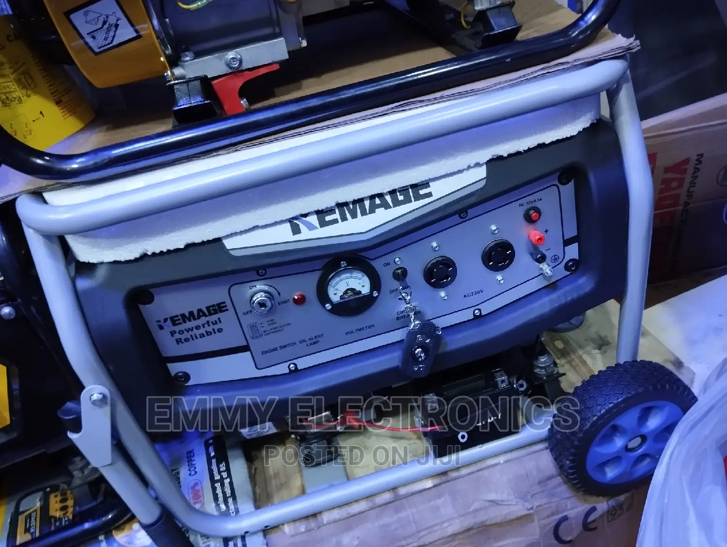 Kemage Remote Control Petrol Generator Model Km5800e2r(5kva)