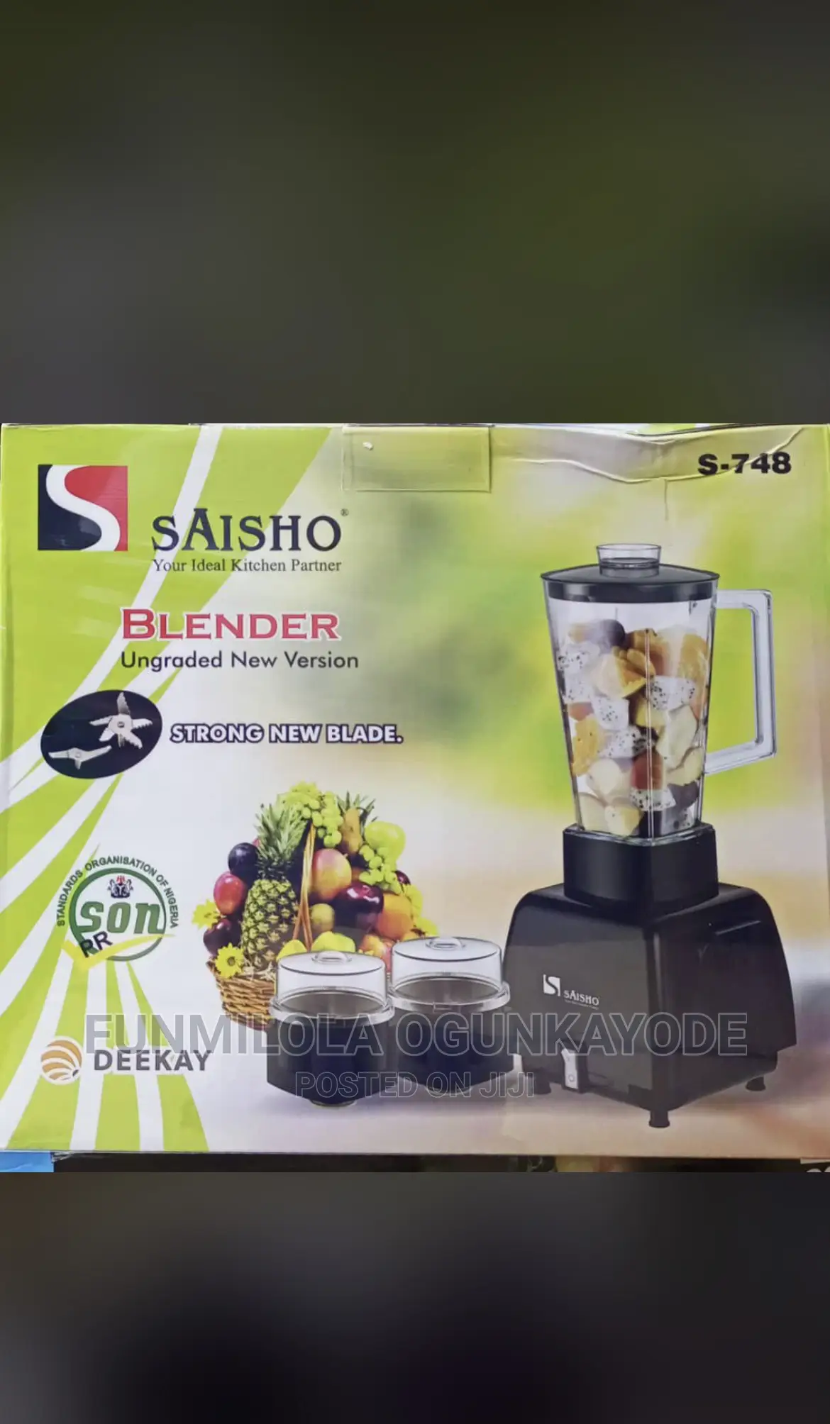 Saisho Blender With Miller
