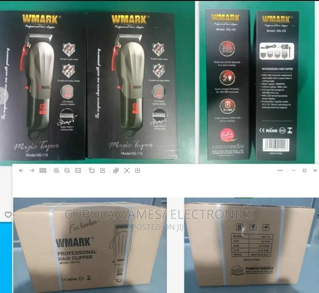Hair Clippers, Wmark.