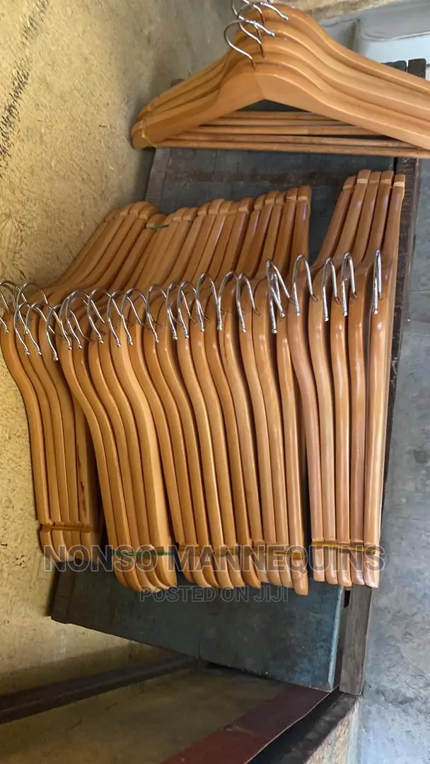 Durable Wooden Hangers To Fill Your Closet