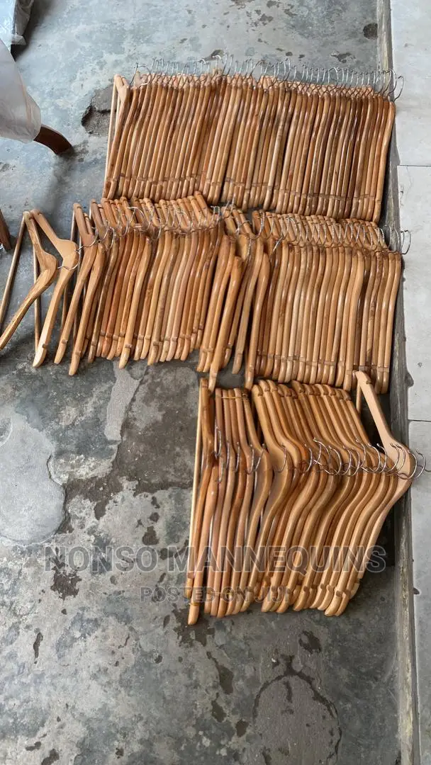 Durable Wooden Hangers To Fill Your Closet