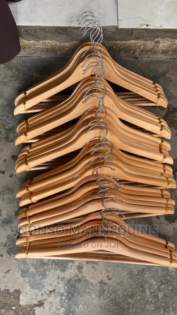 Durable Wooden Hangers To Fill Your Closet