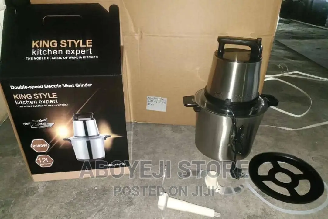 Yam Pounder and Food Processor 12L