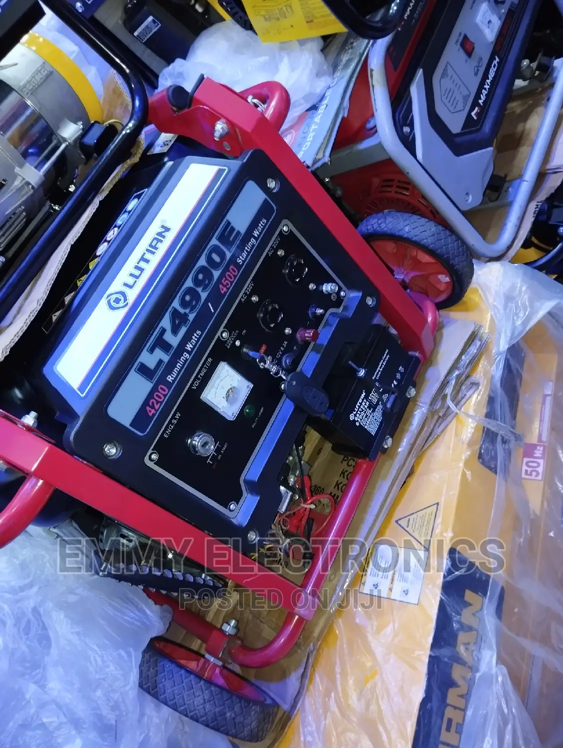 Lutian Remote Control Petrol Generator 4.5kva