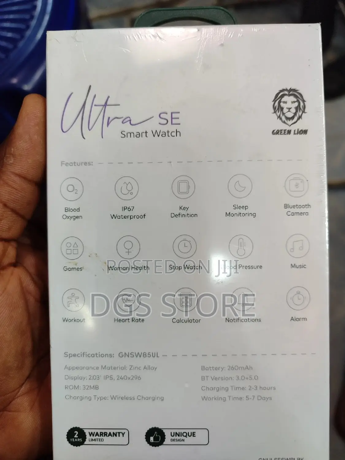 Green Lion Ultra SE Smart Watch