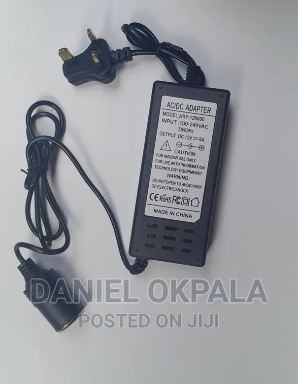 AC/DC Cigarette Plug Adapter