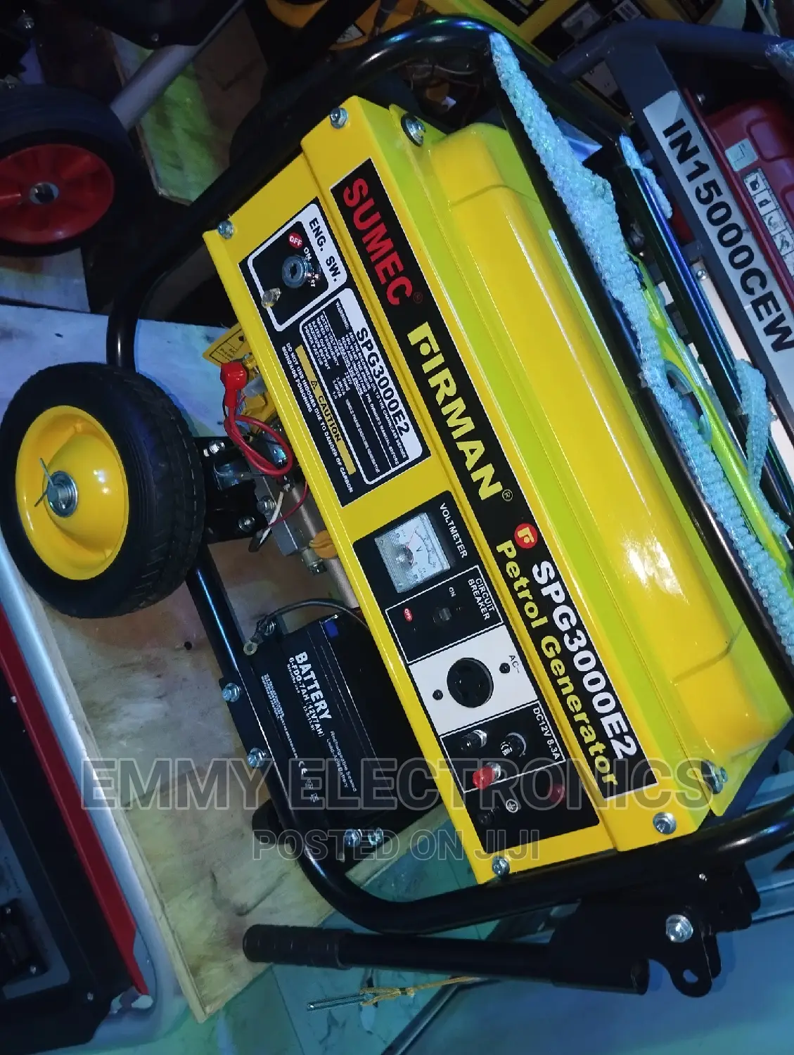Sumec Firman Petrol Generator Model Spg3000e2 (3kva)
