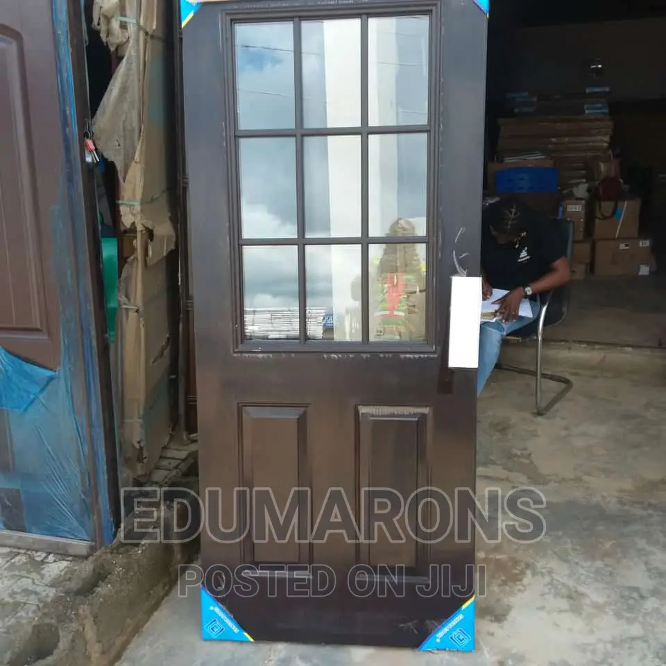 Turkish Glass Wooden Door