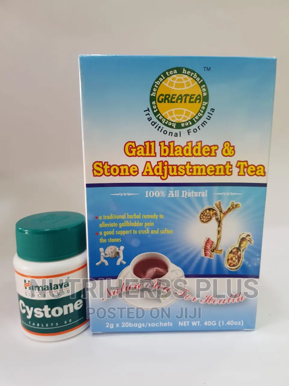 Himalaya Cystone + Gallbladder Stone Removal Tea for Stone