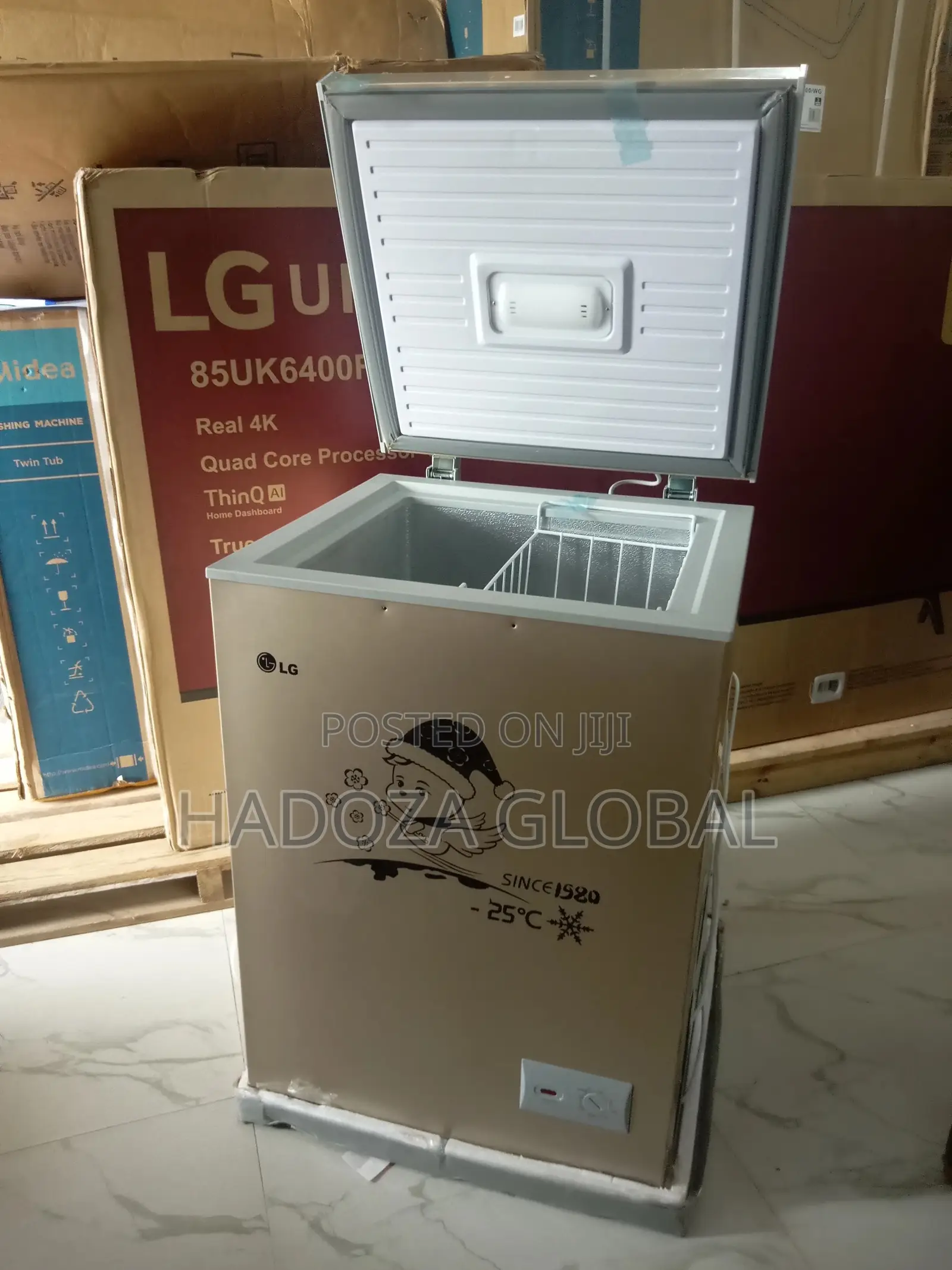 New LG Chest Freezer-Gc-160 100litres