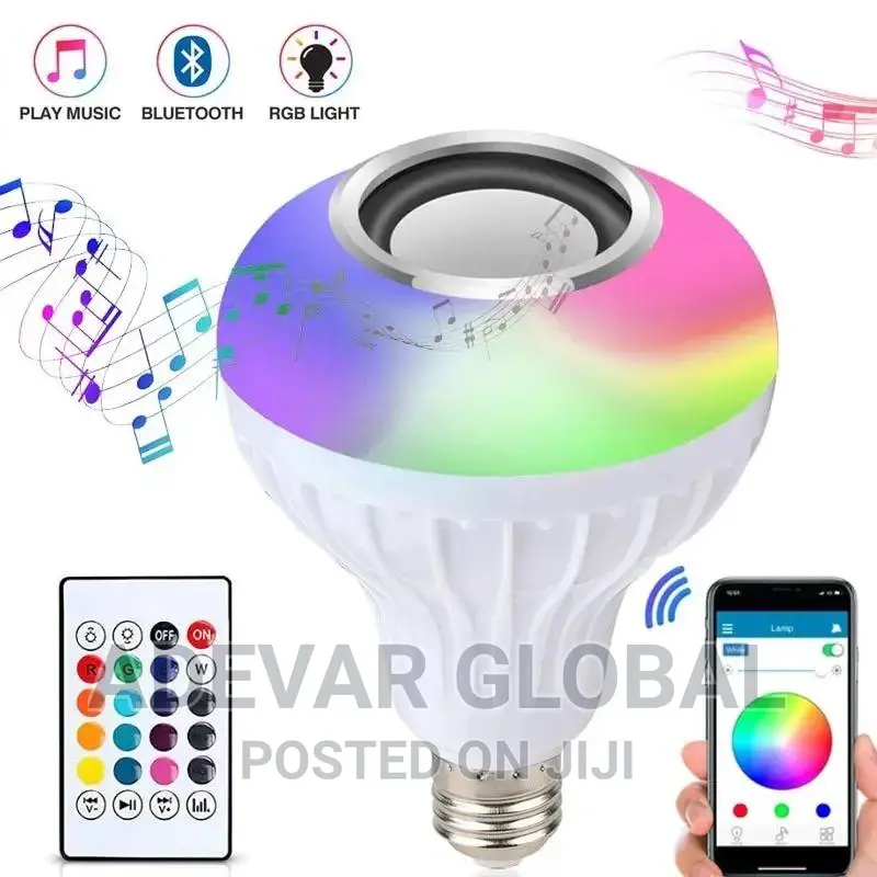 Bluetooth Music Bulb Remote Control Led Music RGB Light