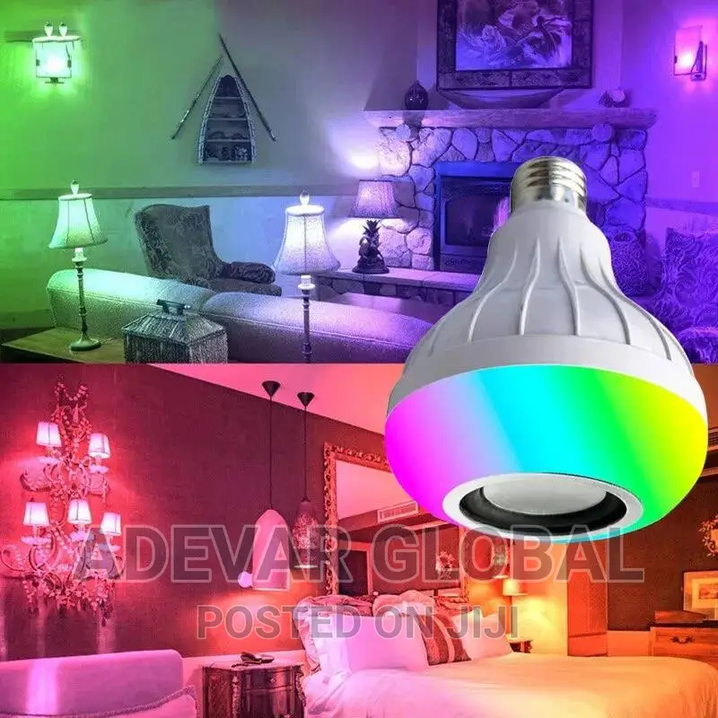 Bluetooth Music Bulb Remote Control Led Music RGB Light