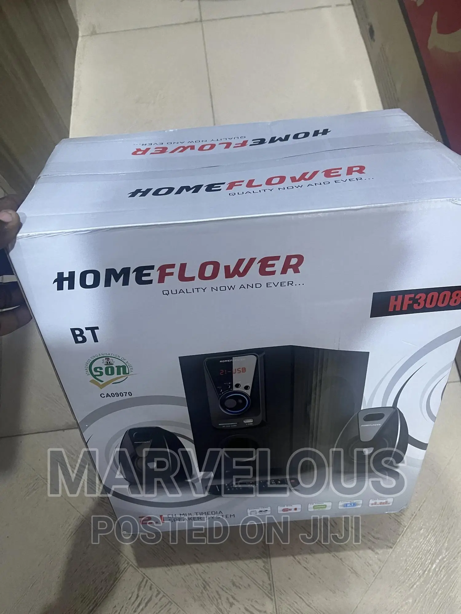 Homeflower Sound System Available for Pickup