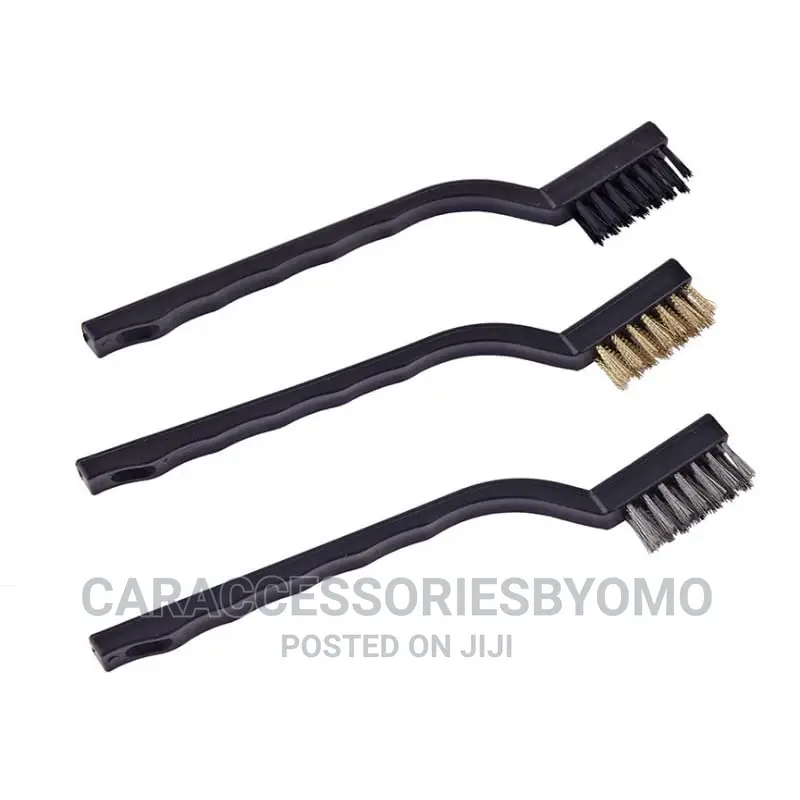 3pcs Mini Wire Brush Cleaner Set