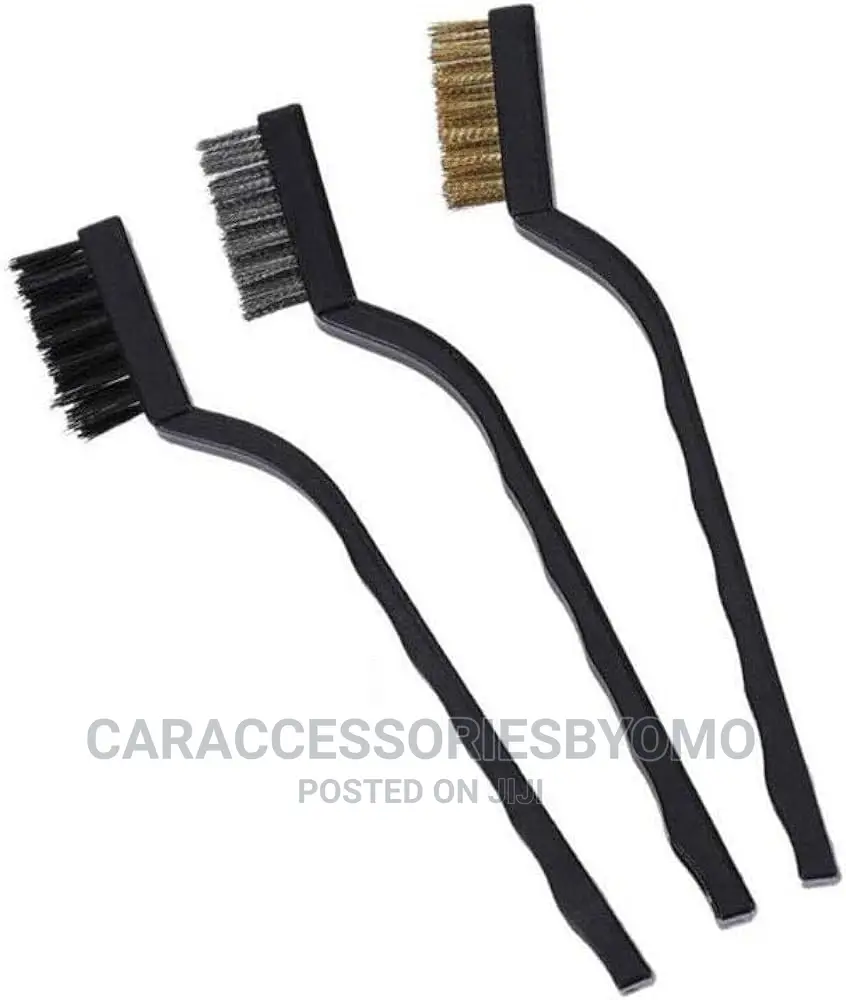 3pcs Mini Wire Brush Cleaner Set
