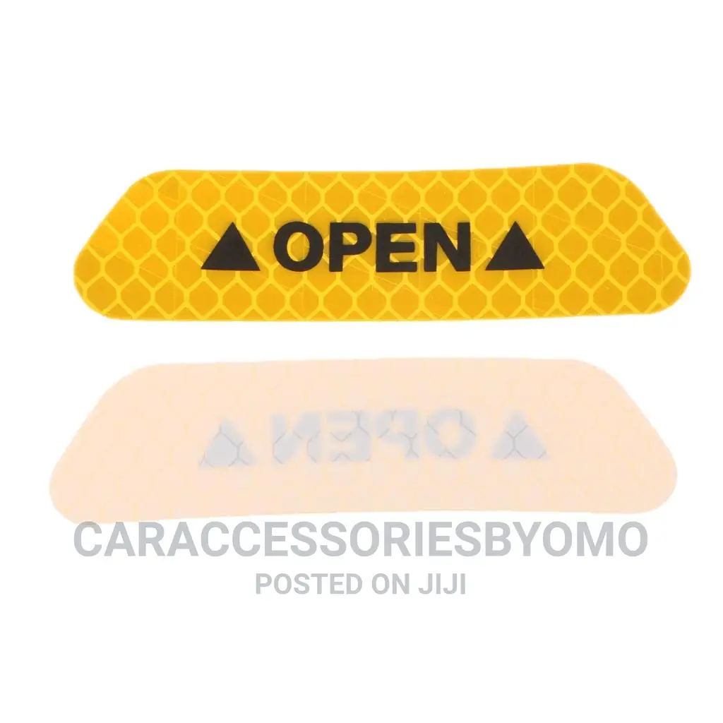 4pcs Car Door Open Sign