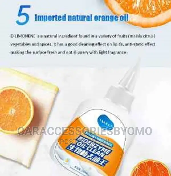 Bioenzyme Oil Clean Clothes Cleaner Oil Stain Removal